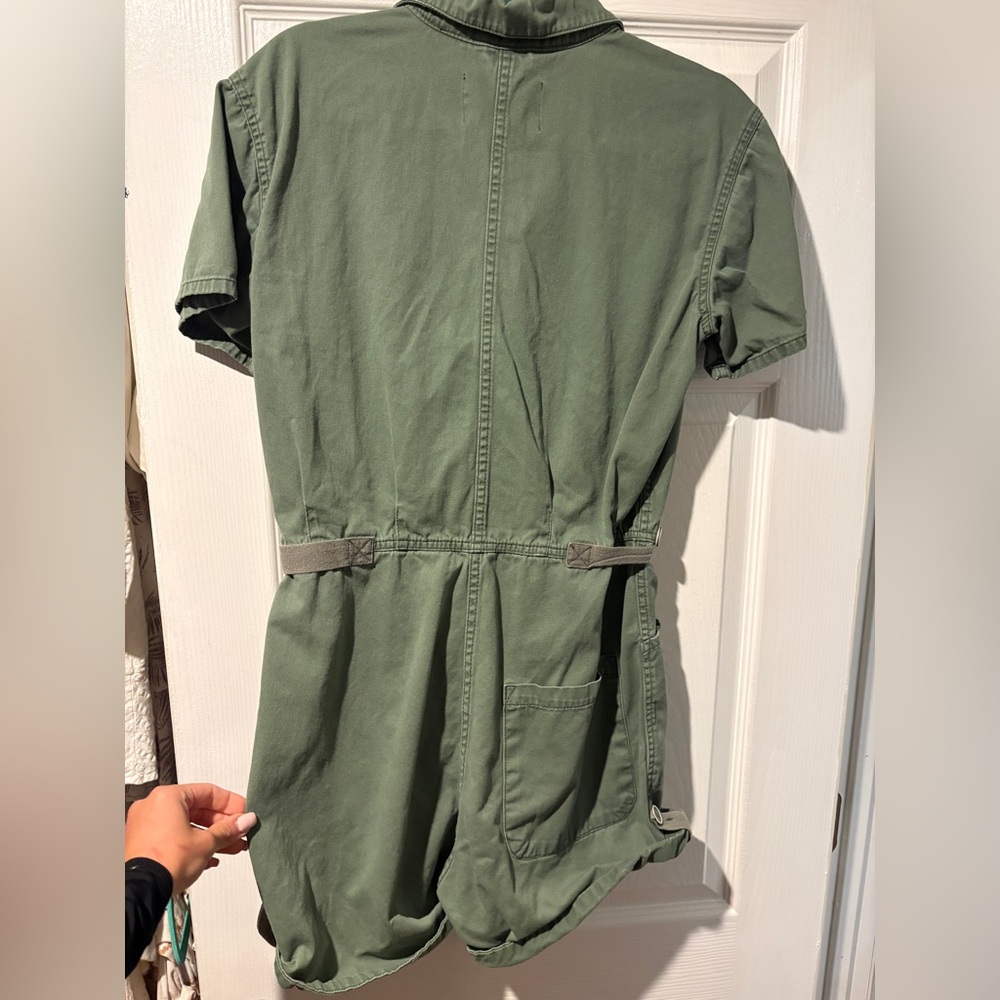 Pistola Olive Green Jumpsuit
